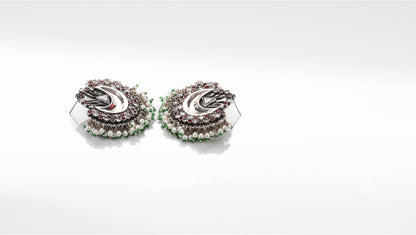 Sangeeta Boochra Silver Earrings