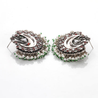 Sangeeta Boochra Silver Earrings-Earrings-Sangeeta Boochra