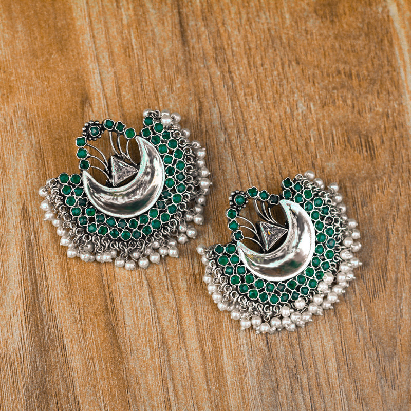 Sangeeta Boochra Silver Earrings-Earrings-Sangeeta Boochra