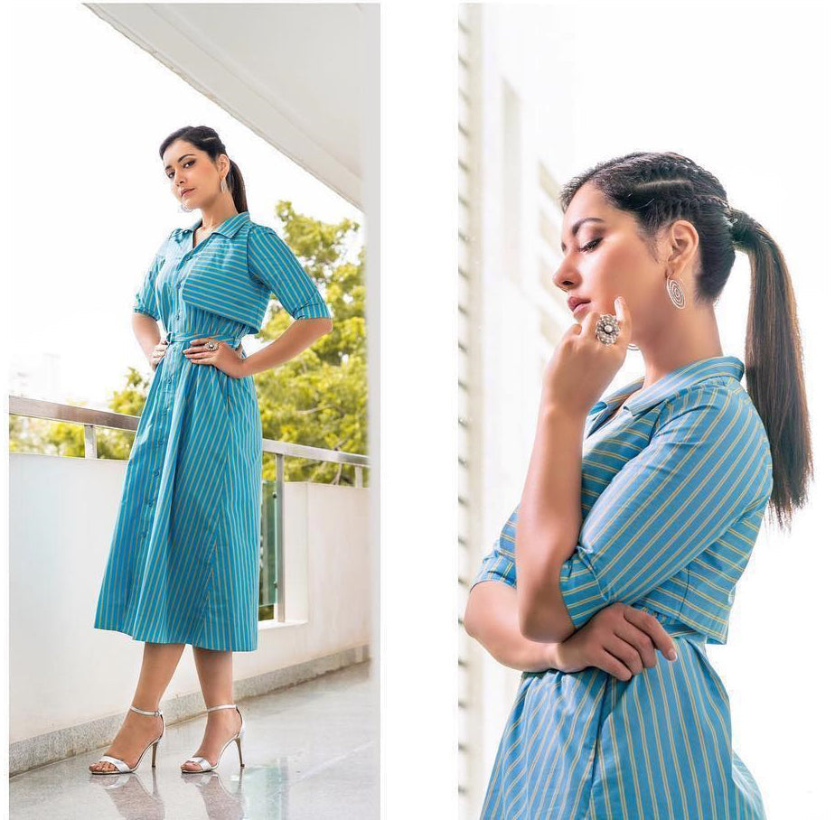 Rashi Khanna in Earrings And Ring-Earrings-Sangeeta Boochra