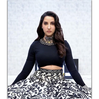 Nora Fatehi in Necklace-Necklace-Sangeeta Boochra