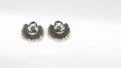 Sangeeta Boochra Silver Earrings