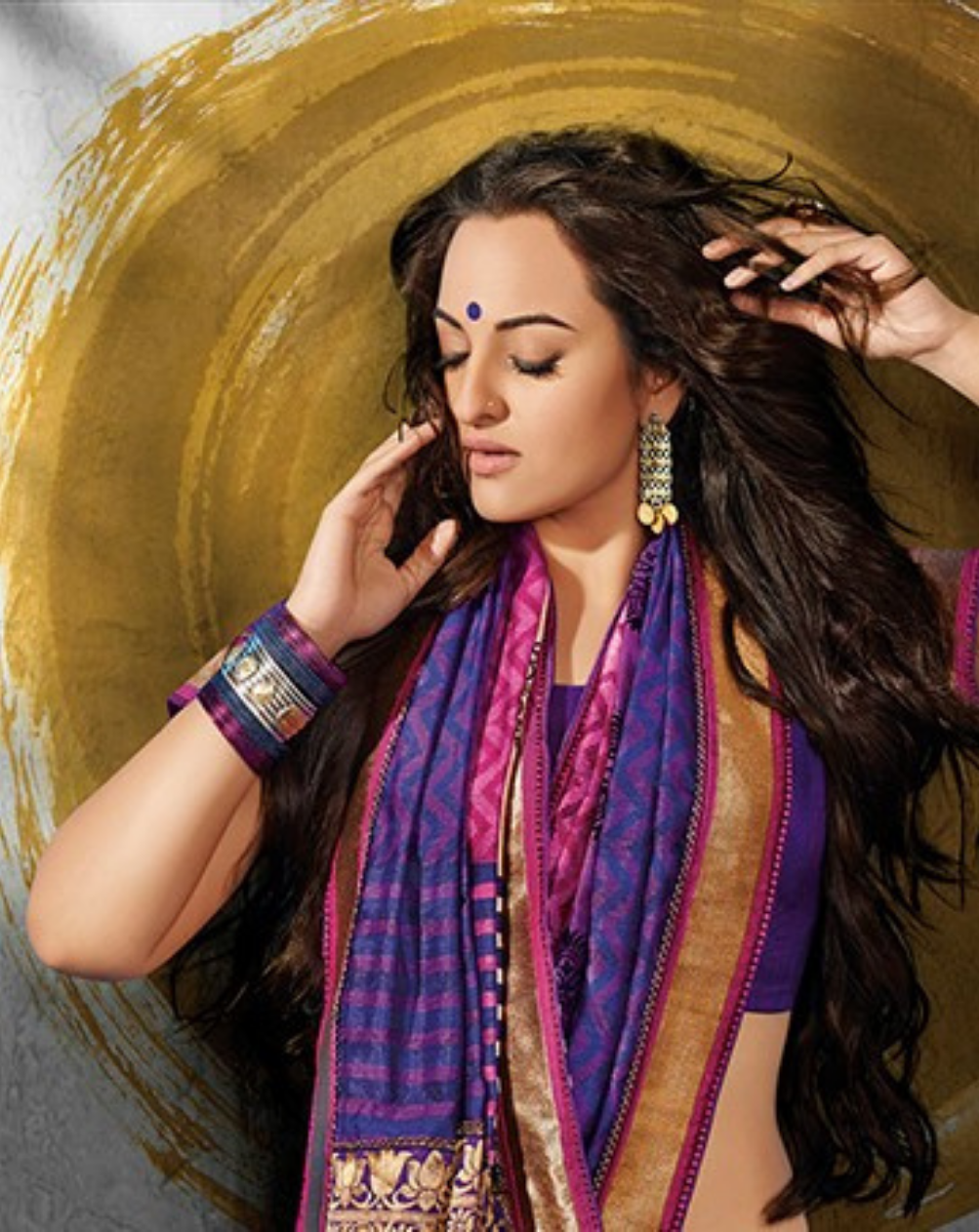 Sonakshi Sinha in Sangeeta Boochra Earrings-Earrings-Sangeeta Boochra