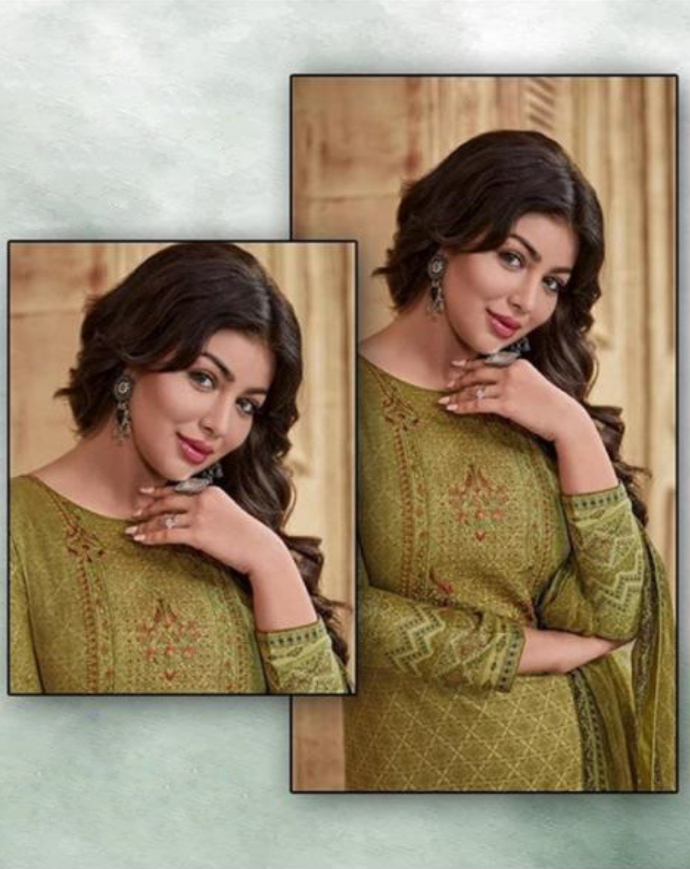 Buy Drashti Dhami Cream Georgette Churidar Suit Party Wear Online at Best  Price | Cbazaar