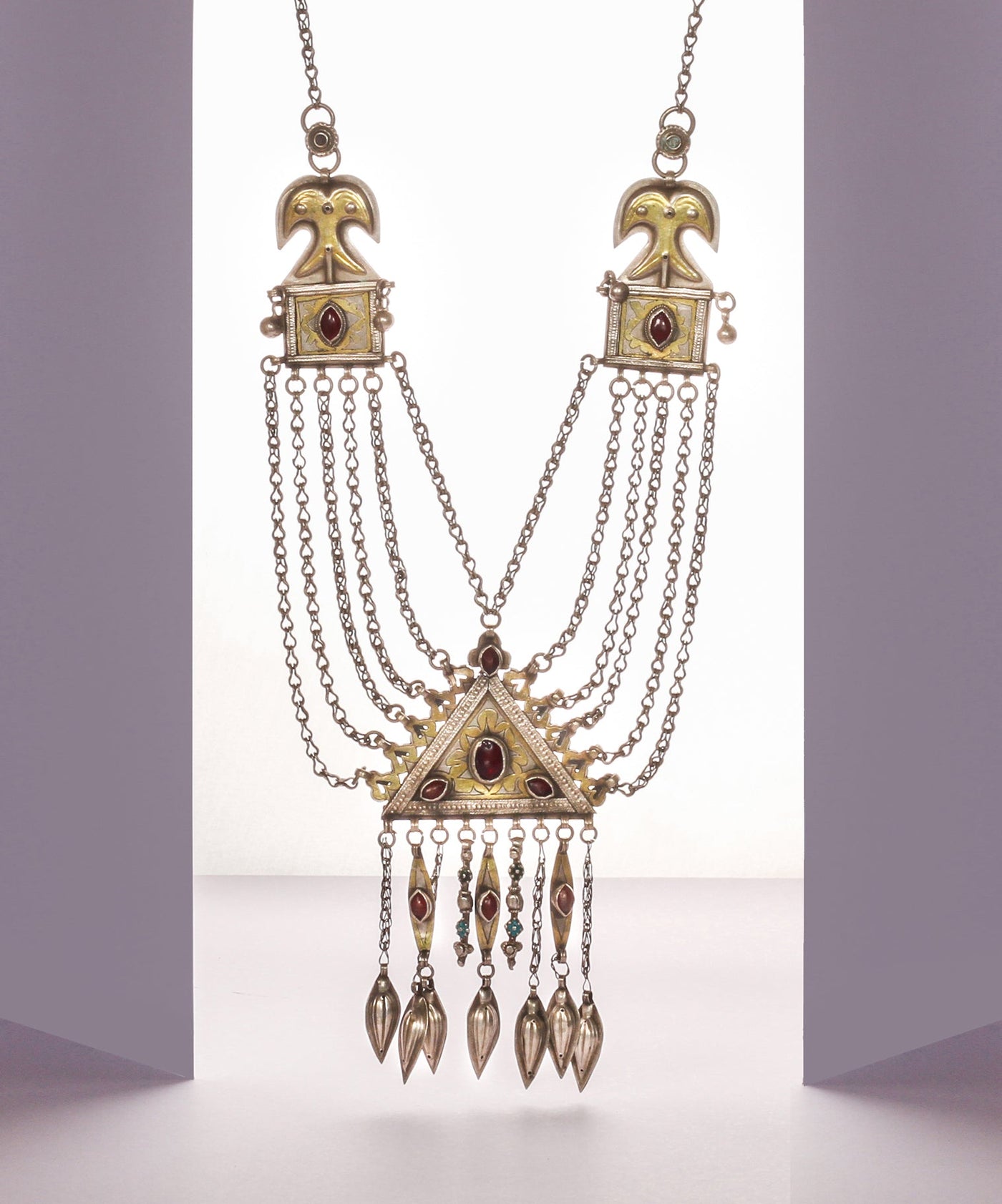 Sangeeta Boochra Silver Necklace-Necklace-Sangeeta Boochra