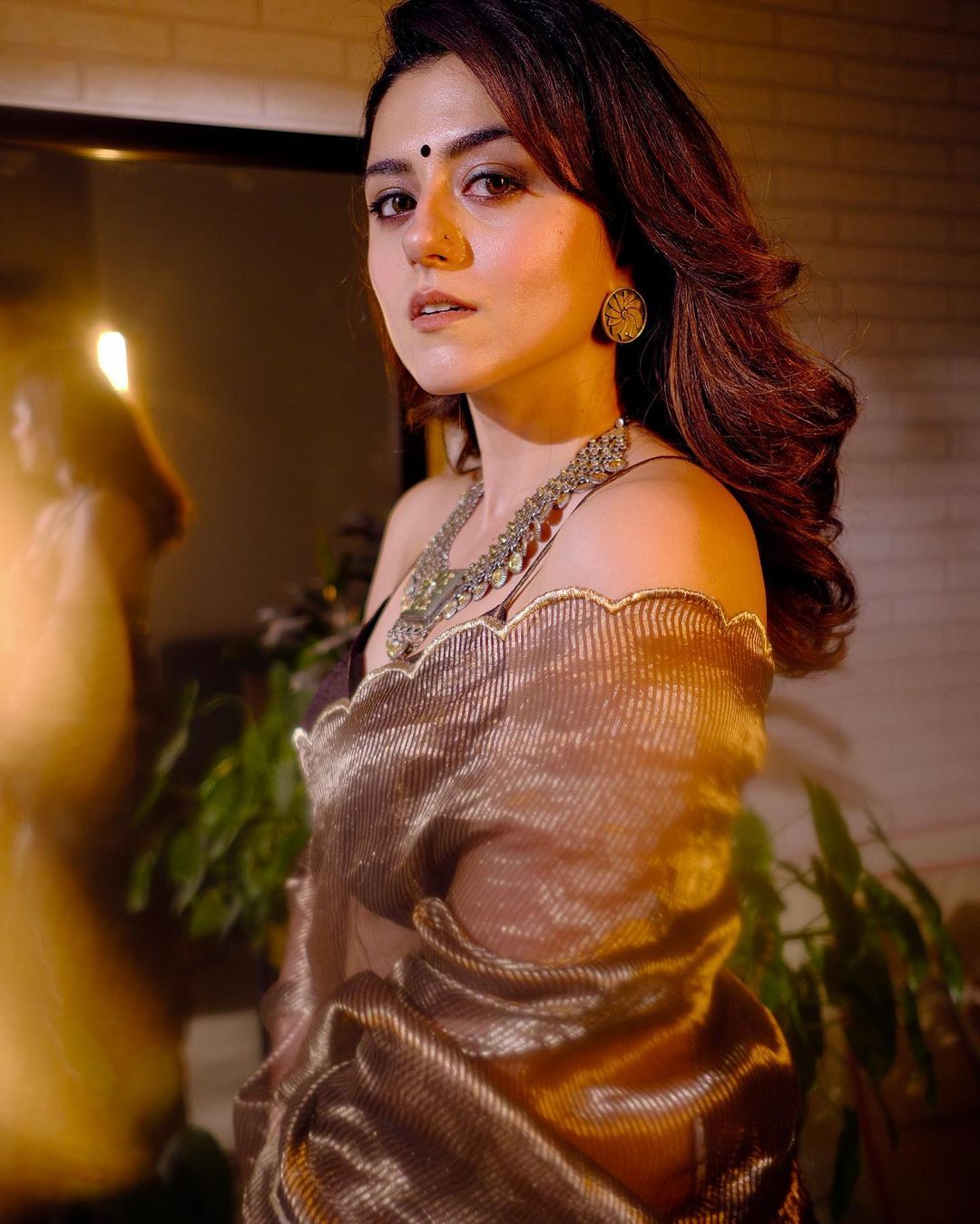 Riddhi Dogra in Sangeeta Boochra Necklace & Earrings