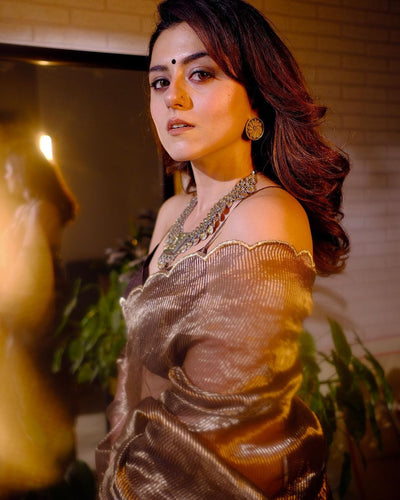 Riddhi Dogra in Sangeeta Boochra Necklace & Earrings