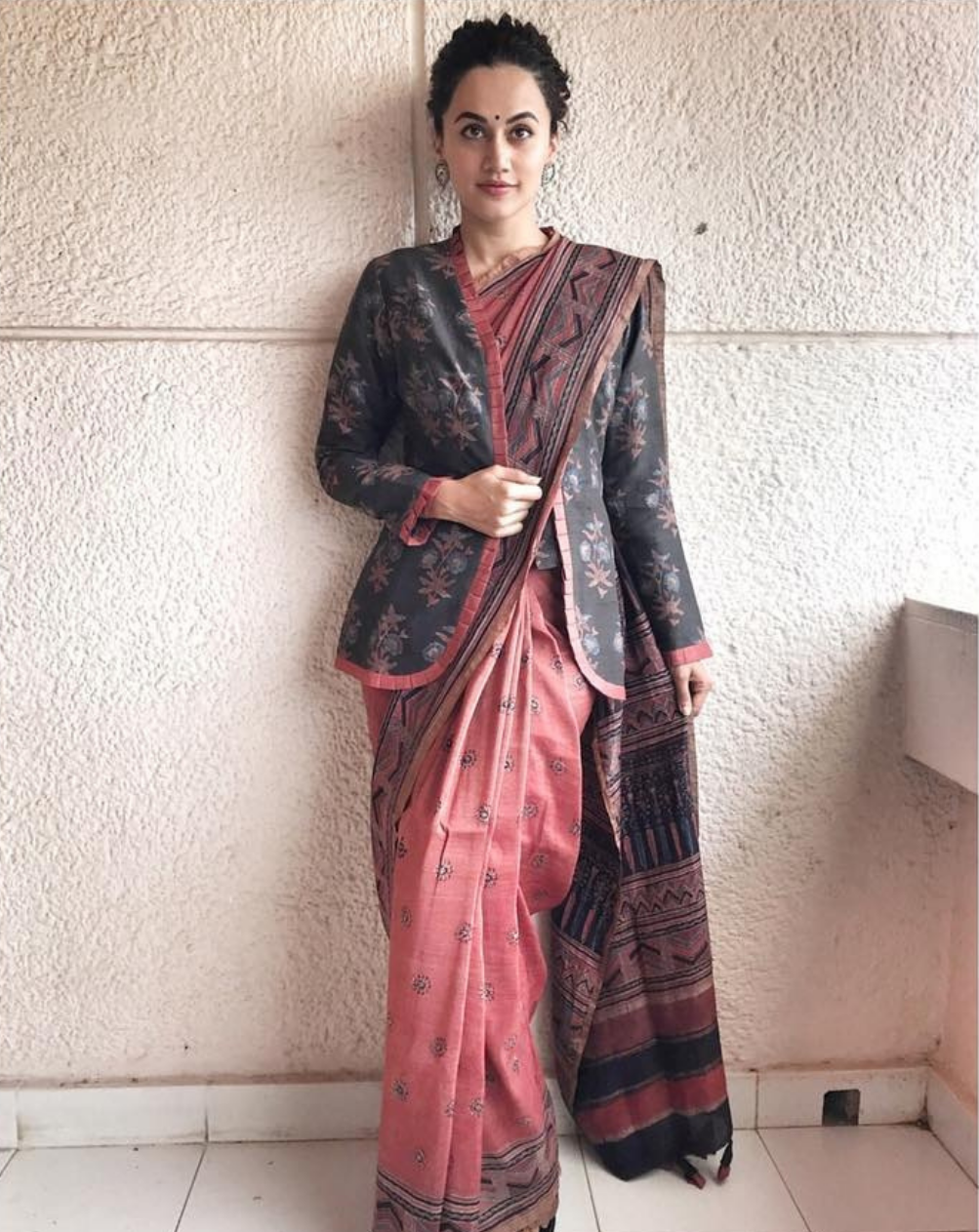 Taapsee Pannu in Earrings-Earrings-Sangeeta Boochra