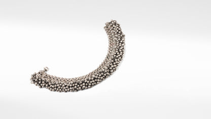 Sangeeta Boochra Silver Anklet