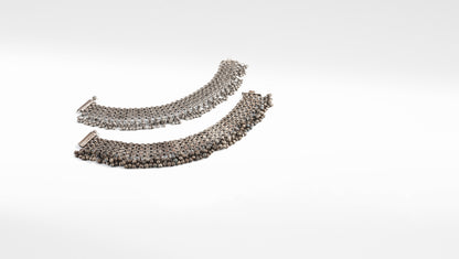 Sangeeta Boochra Silver Anklet