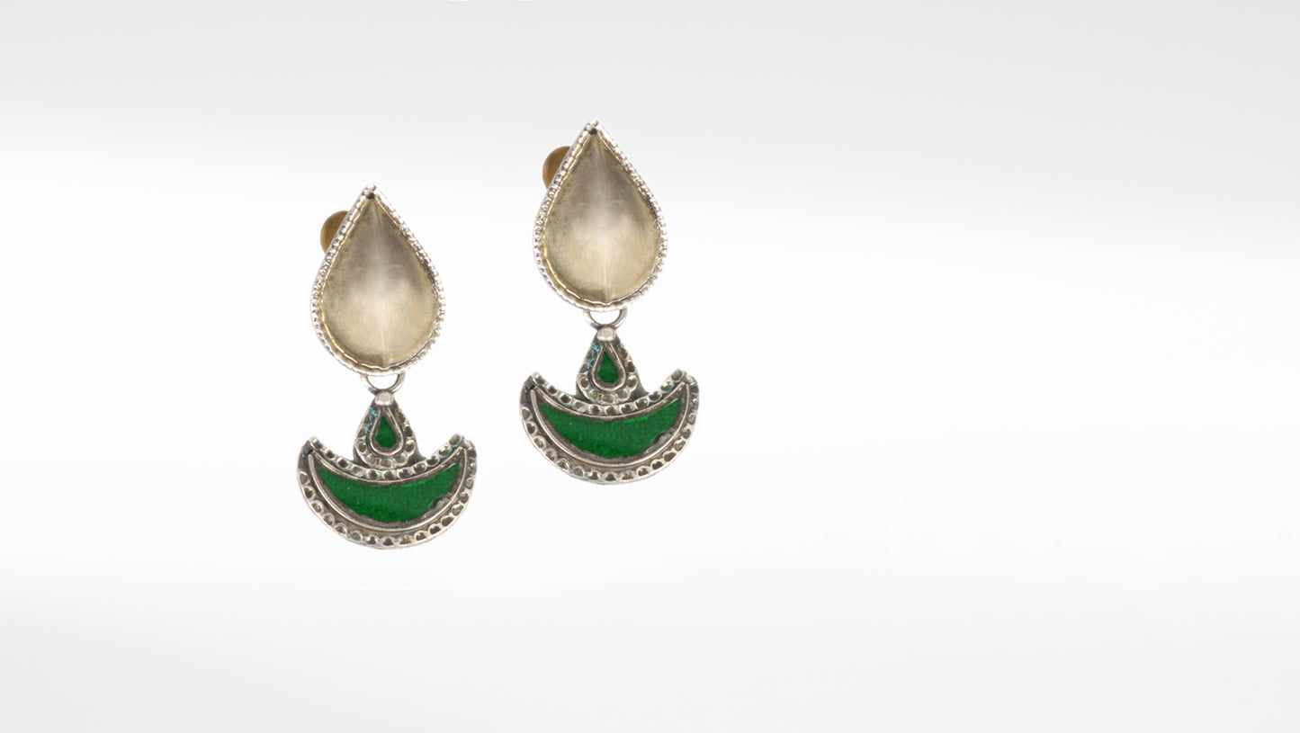 Sangeeta Boochra Silver Earrings