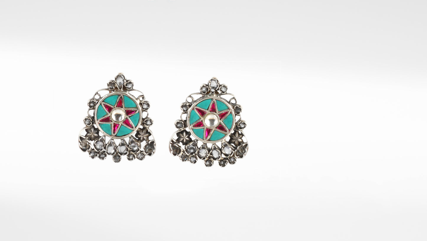 Sangeeta Boochra Silver Earrings