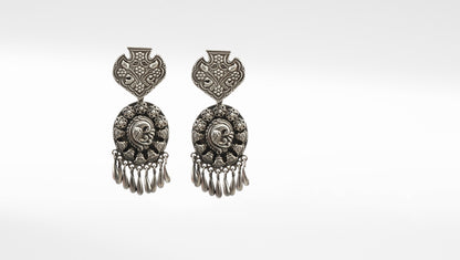 Sangeeta Boochra Silver Earrings