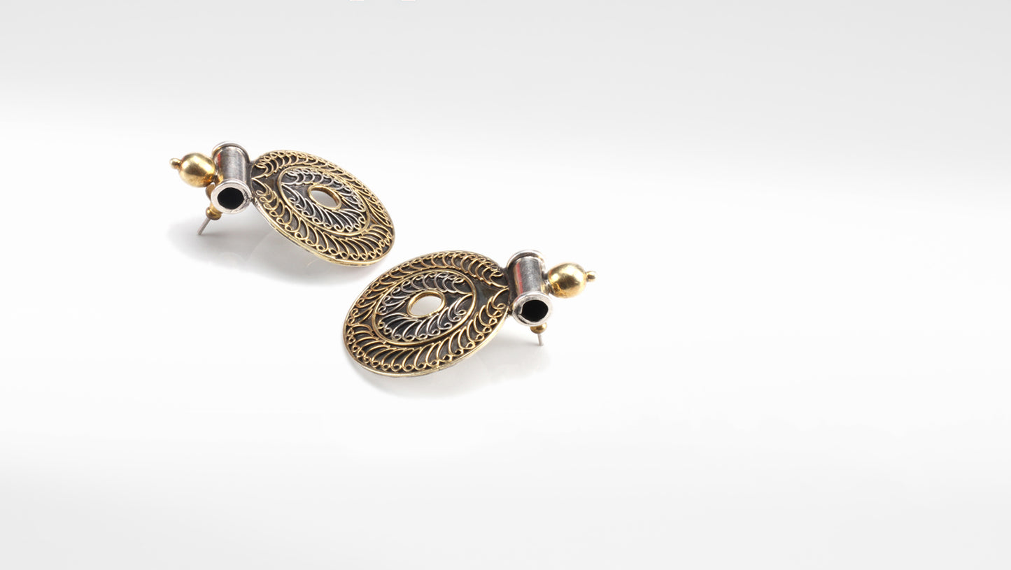 Sangeeta Boochra Silver Earrings