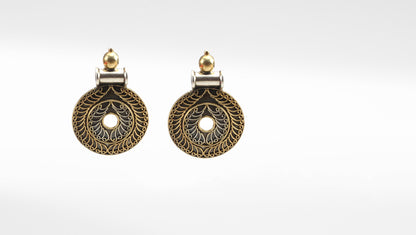 Sangeeta Boochra Silver Earrings