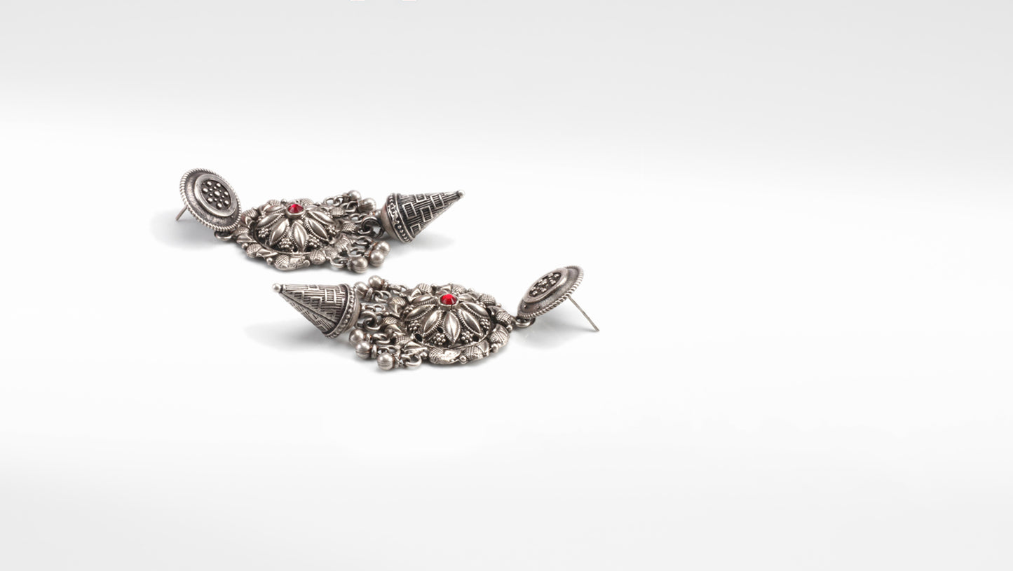 Sangeeta Boochra Silver Earrings