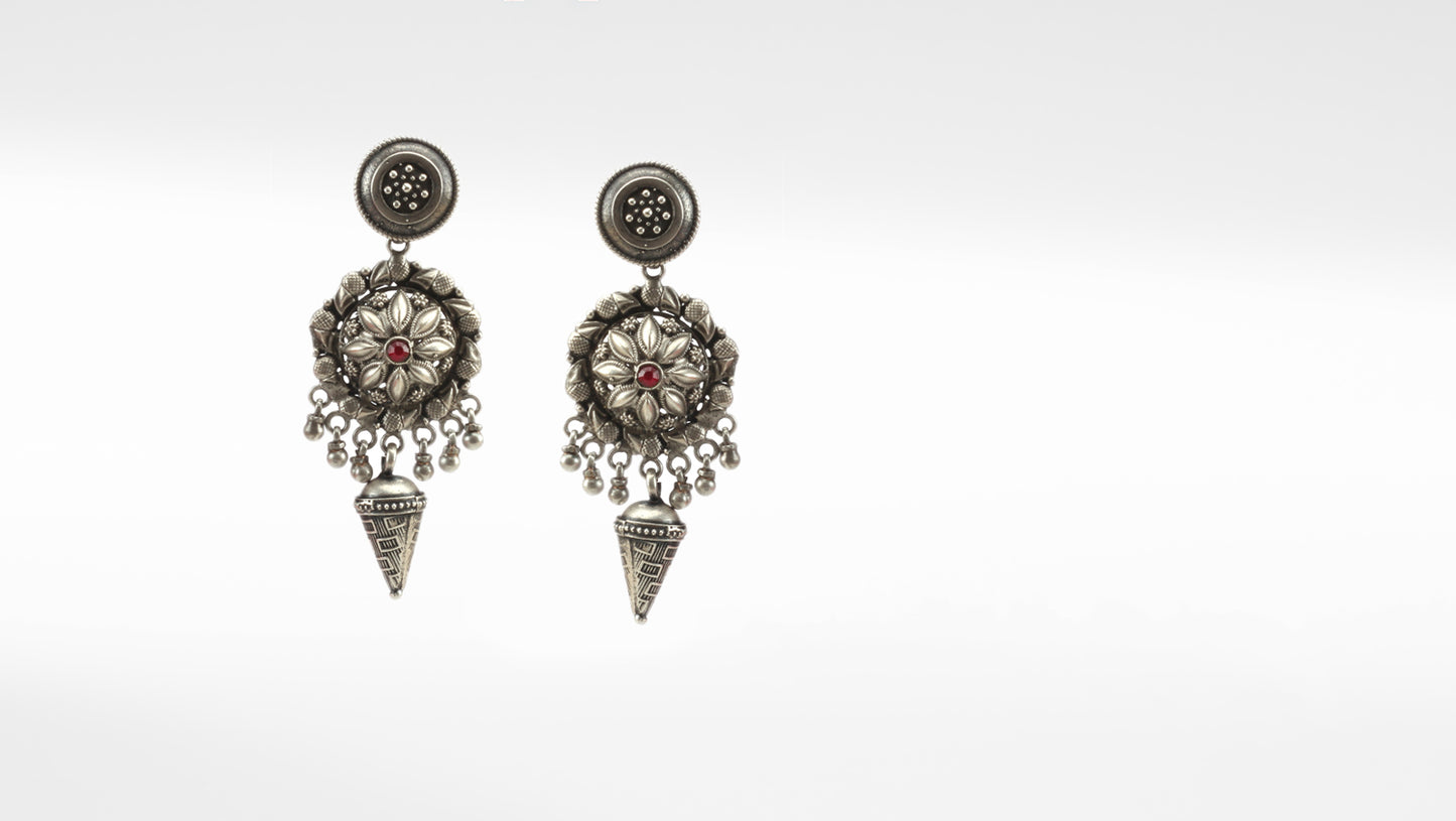 Sangeeta Boochra Silver Earrings