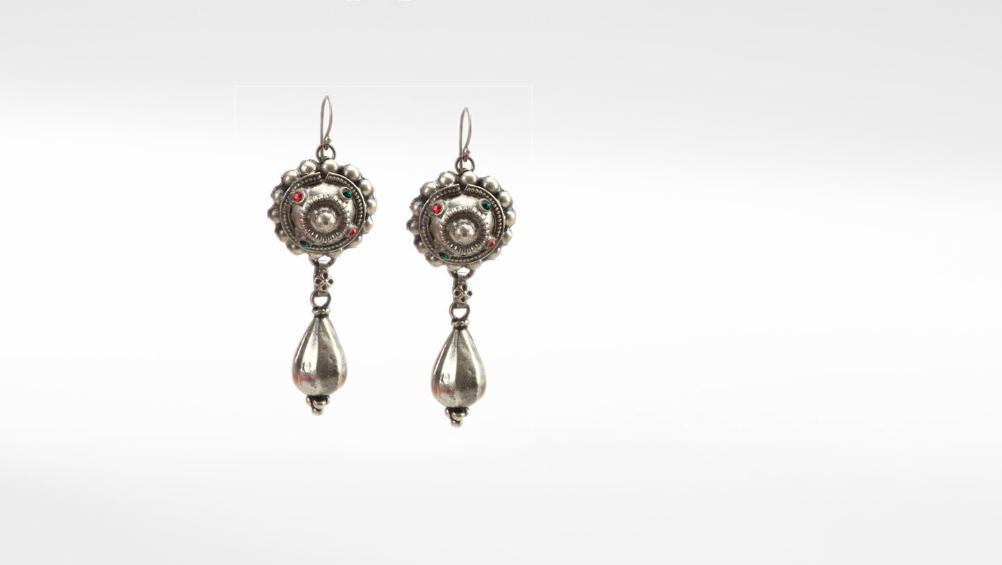 Sangeeta Boochra Silver Earrings