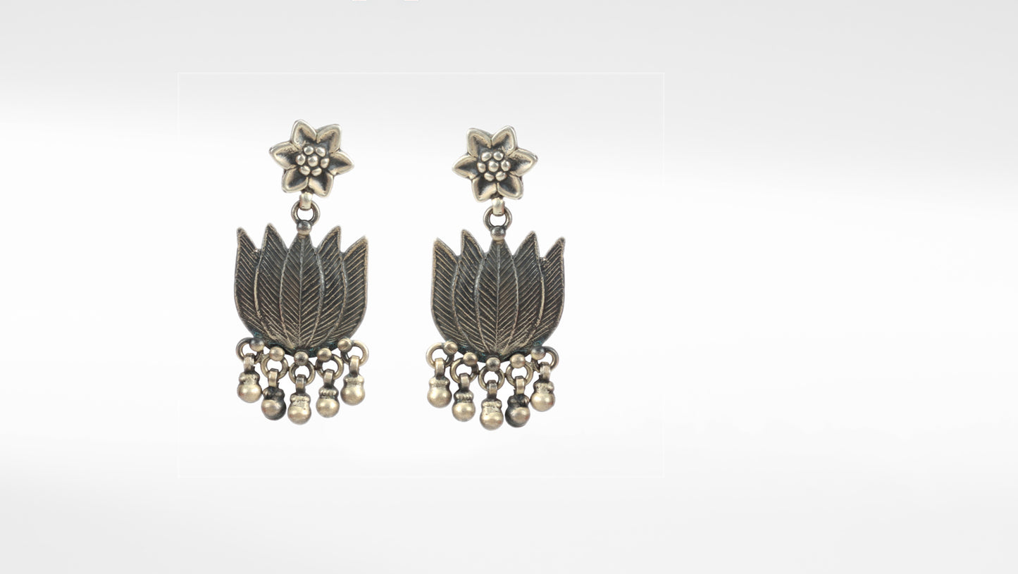 Sangeeta Boochra Silver Earrings