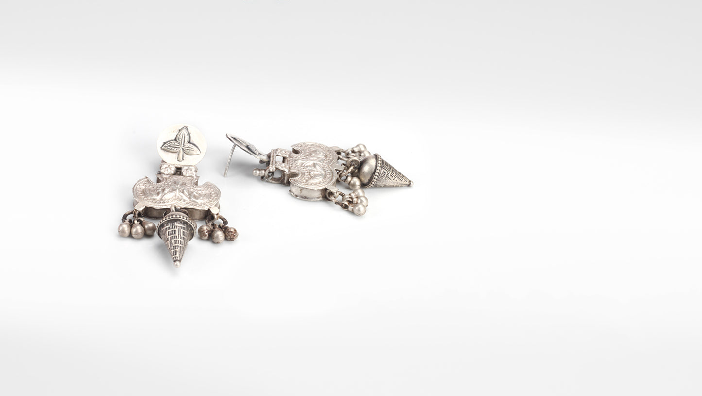 Sangeeta Boochra Silver Earrings