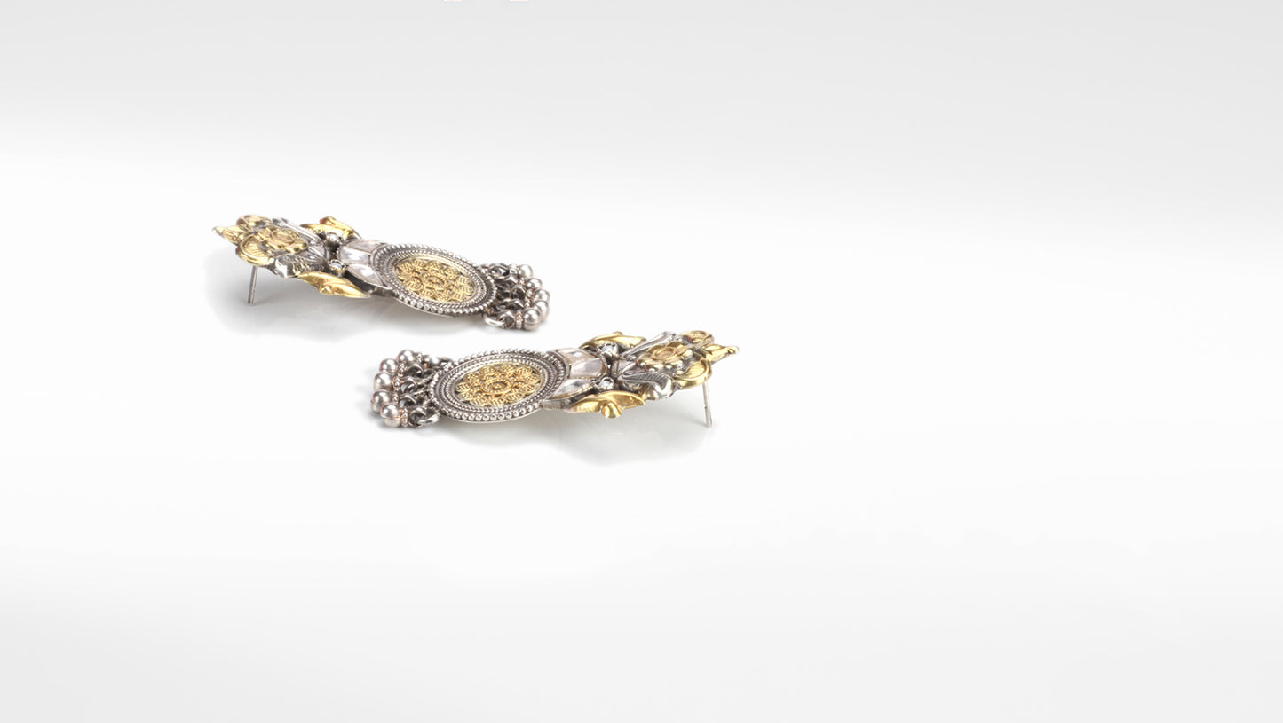 Sangeeta Boochra Silver Earrings