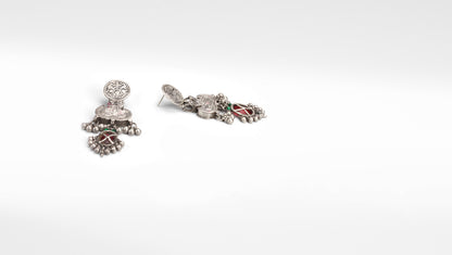 Sangeeta Boochra Silver Earrings