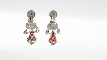 Sangeeta Boochra Silver Earrings