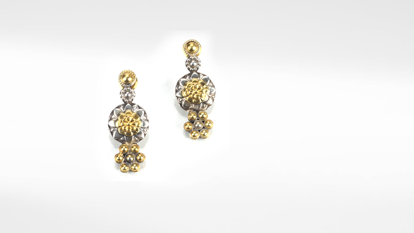 Sangeeta Boochra Silver Earrings