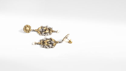 Sangeeta Boochra Silver Earrings