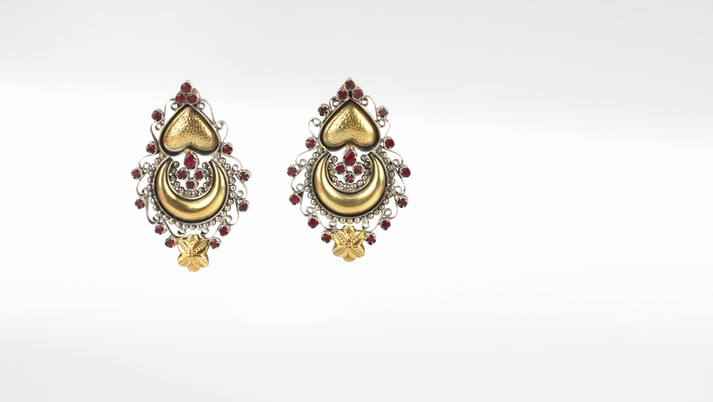 Sangeeta Boochra Silver Earrings