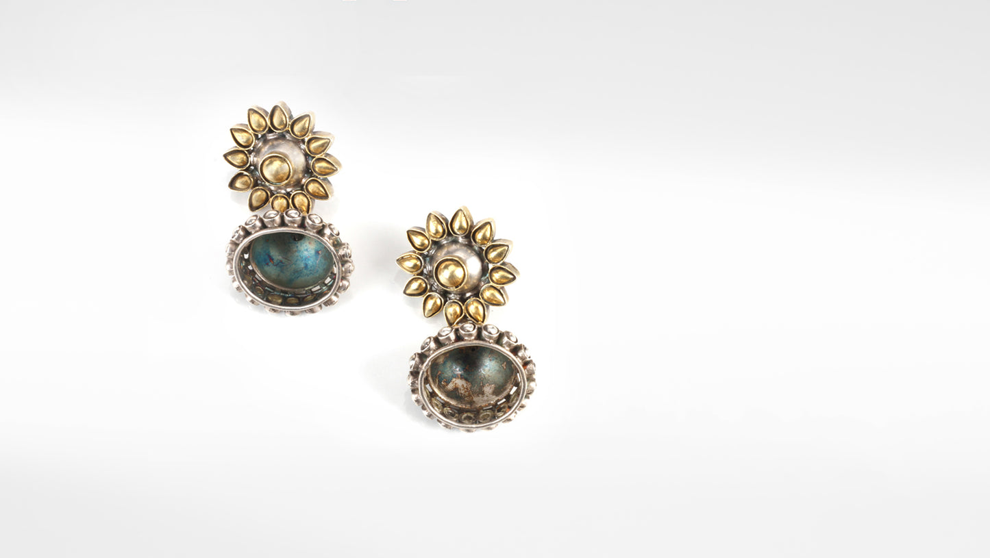 Sangeeta Boochra Silver Earrings