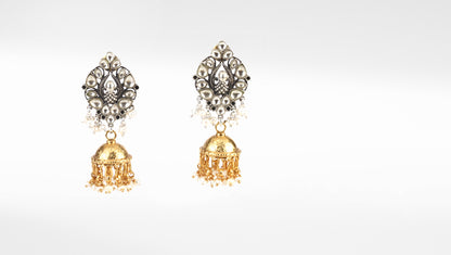 Sangeeta Boochra Silver Earrings