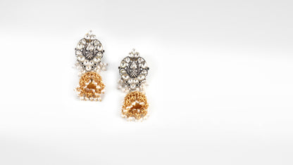 Sangeeta Boochra Silver Earrings