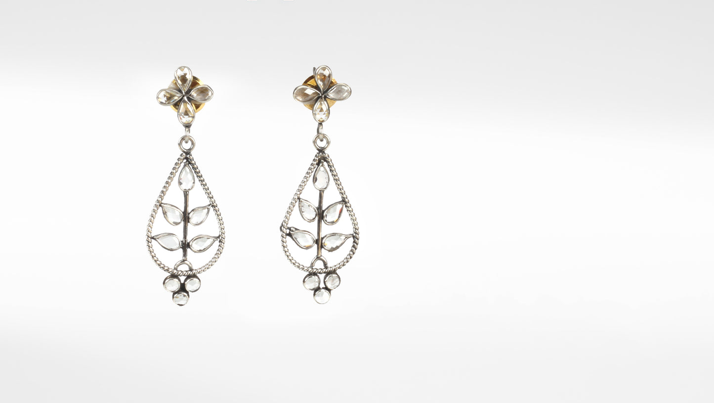 Sangeeta Boochra Silver Earrings