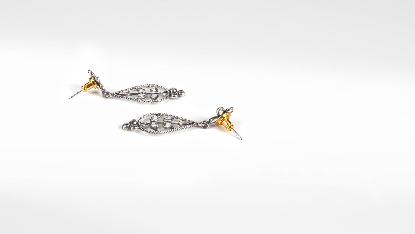 Sangeeta Boochra Silver Earrings