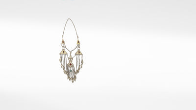 Sangeeta Boochra Silver Necklace