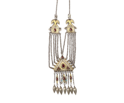 Sangeeta Boochra Silver Necklace-Necklace-Sangeeta Boochra