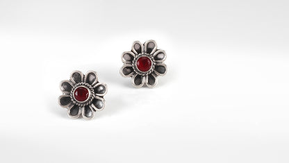 Sangeeta Boochra Silver Earrings