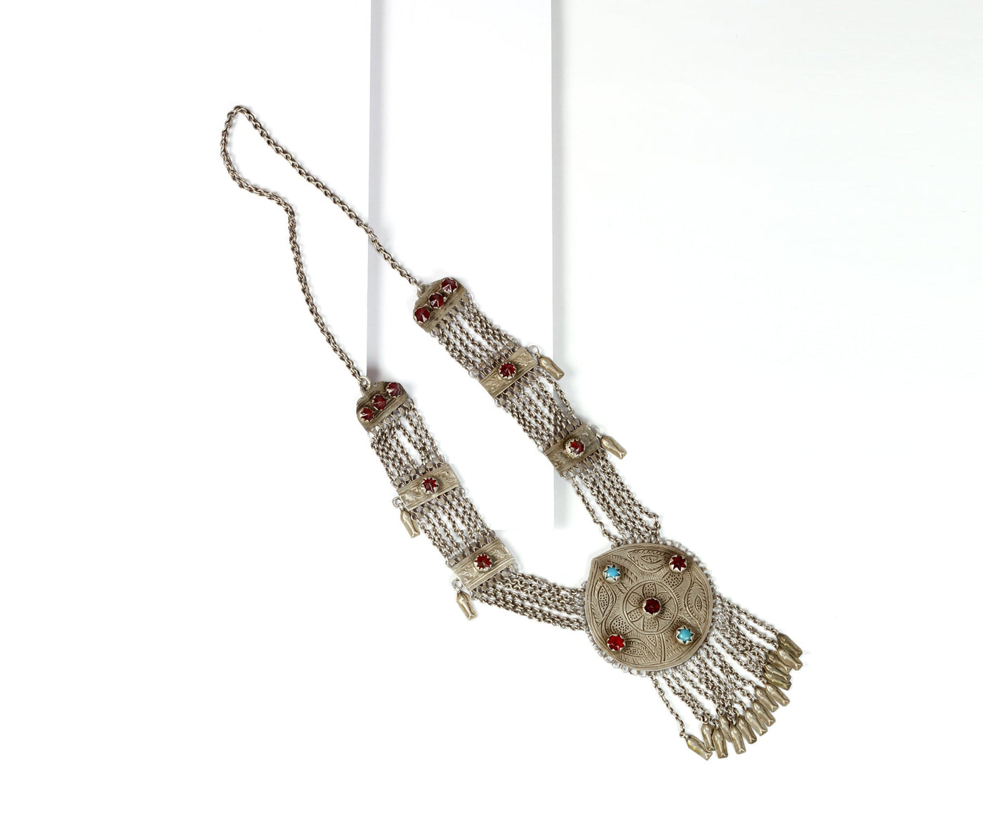 Sangeeta Boochra Silver Necklace-Necklace-Sangeeta Boochra