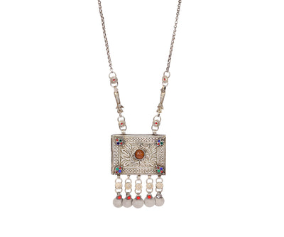 Sangeeta Boochra Silver Necklace-Necklace-Sangeeta Boochra