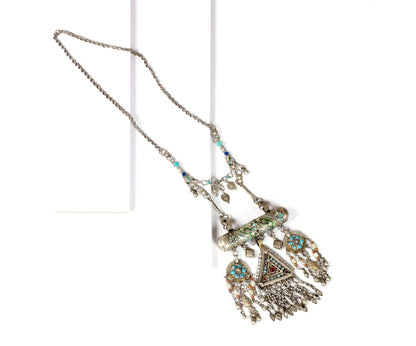 Sangeeta Boochra Silver Necklace-Necklace-Sangeeta Boochra