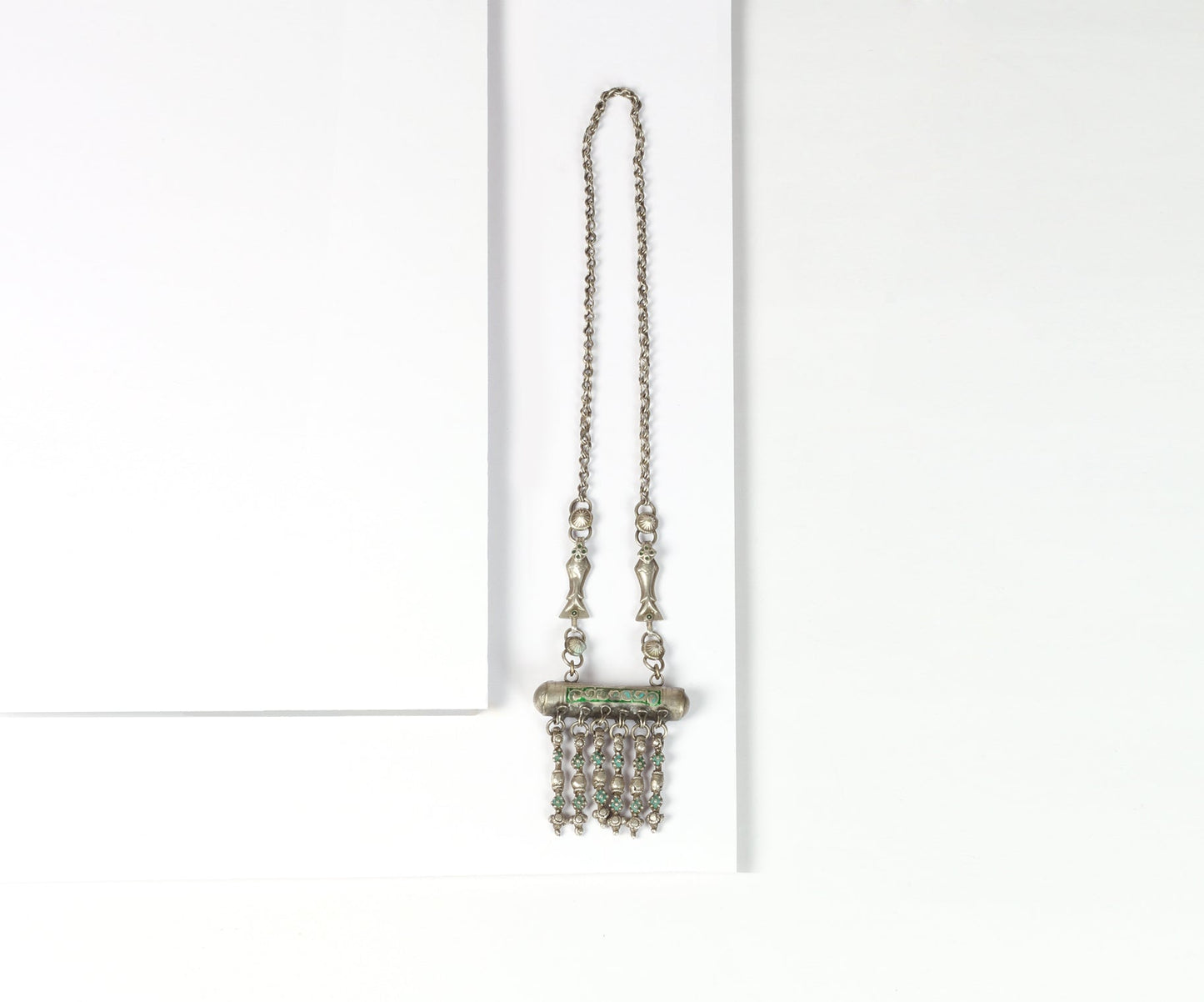 Sangeeta Boochra Silver Necklace-Necklace-Sangeeta Boochra