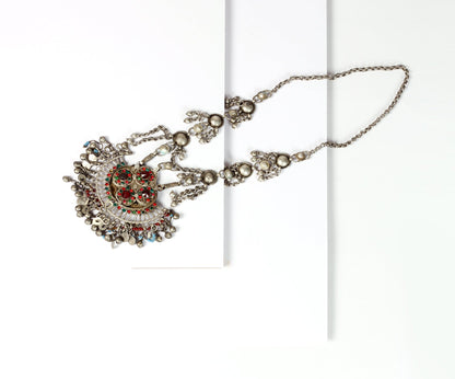 Sangeeta Boochra Silver Necklace-Necklace-Sangeeta Boochra