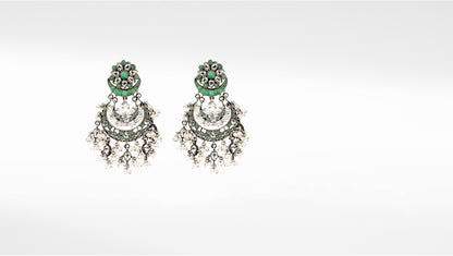 Sangeeta Boochra Silver Earrings