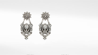 Sangeeta Boochra Silver Earrings