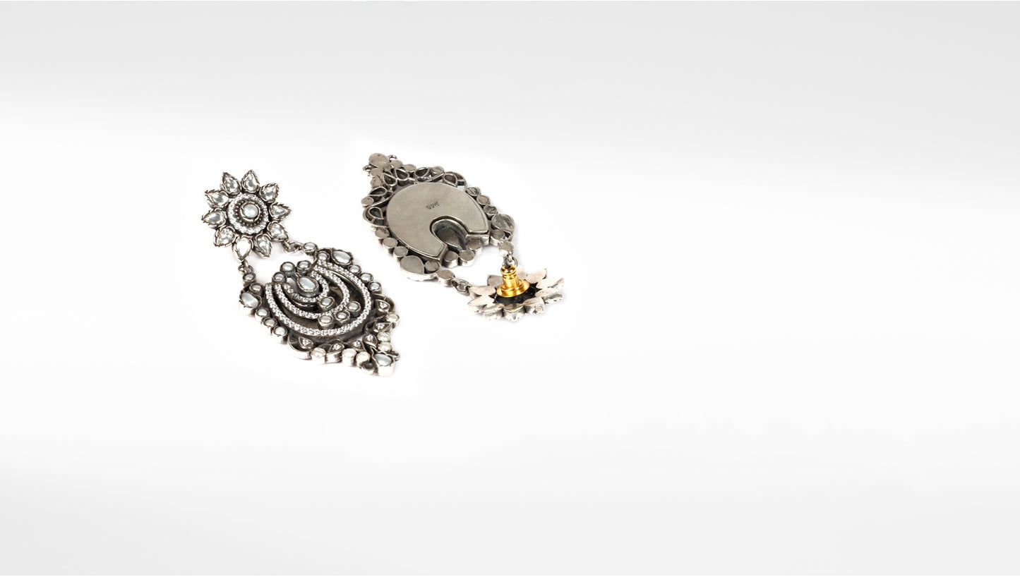 Sangeeta Boochra Silver Earrings