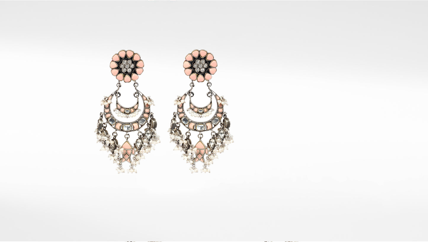 Sangeeta Boochra Silver Earrings