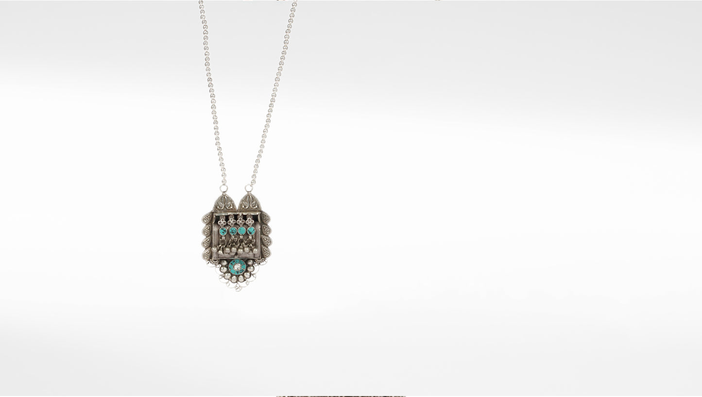 Sangeeta Boochra Silver Pendant