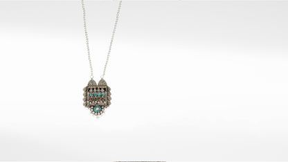 Sangeeta Boochra Silver Pendant