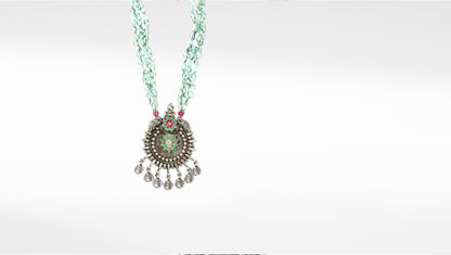 Sangeeta Boochra Silver Necklace